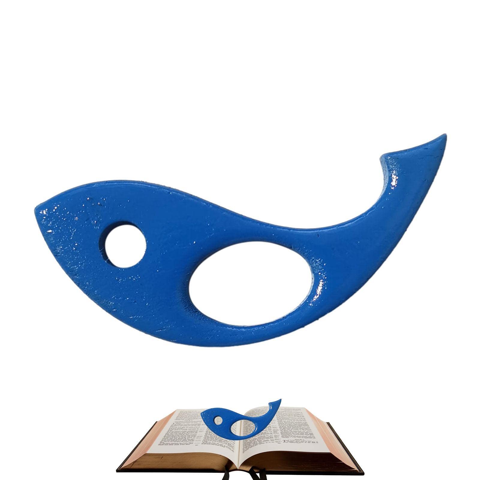 Cute Wood Book Holder Thumb Page Holder-EchoDecor