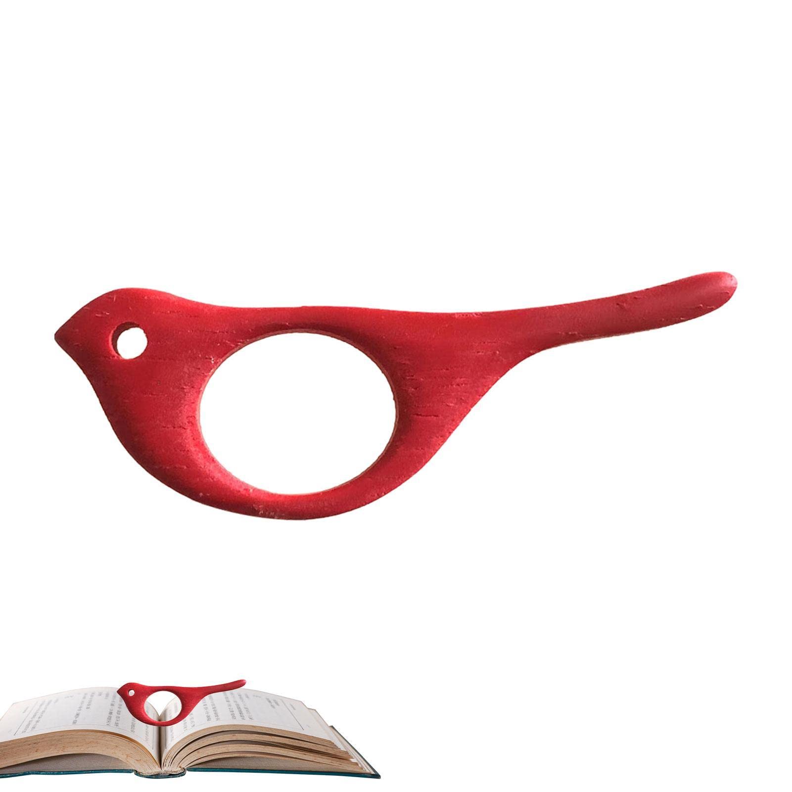 Cute Wood Book Holder Thumb Page Holder-EchoDecor