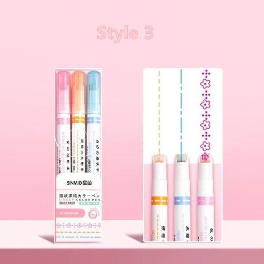 🌈Curve Highlighter Pen-EchoDecor