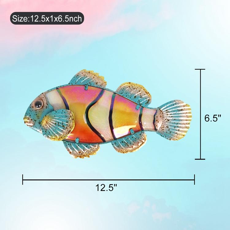 Metal Clownfish-EchoDecor