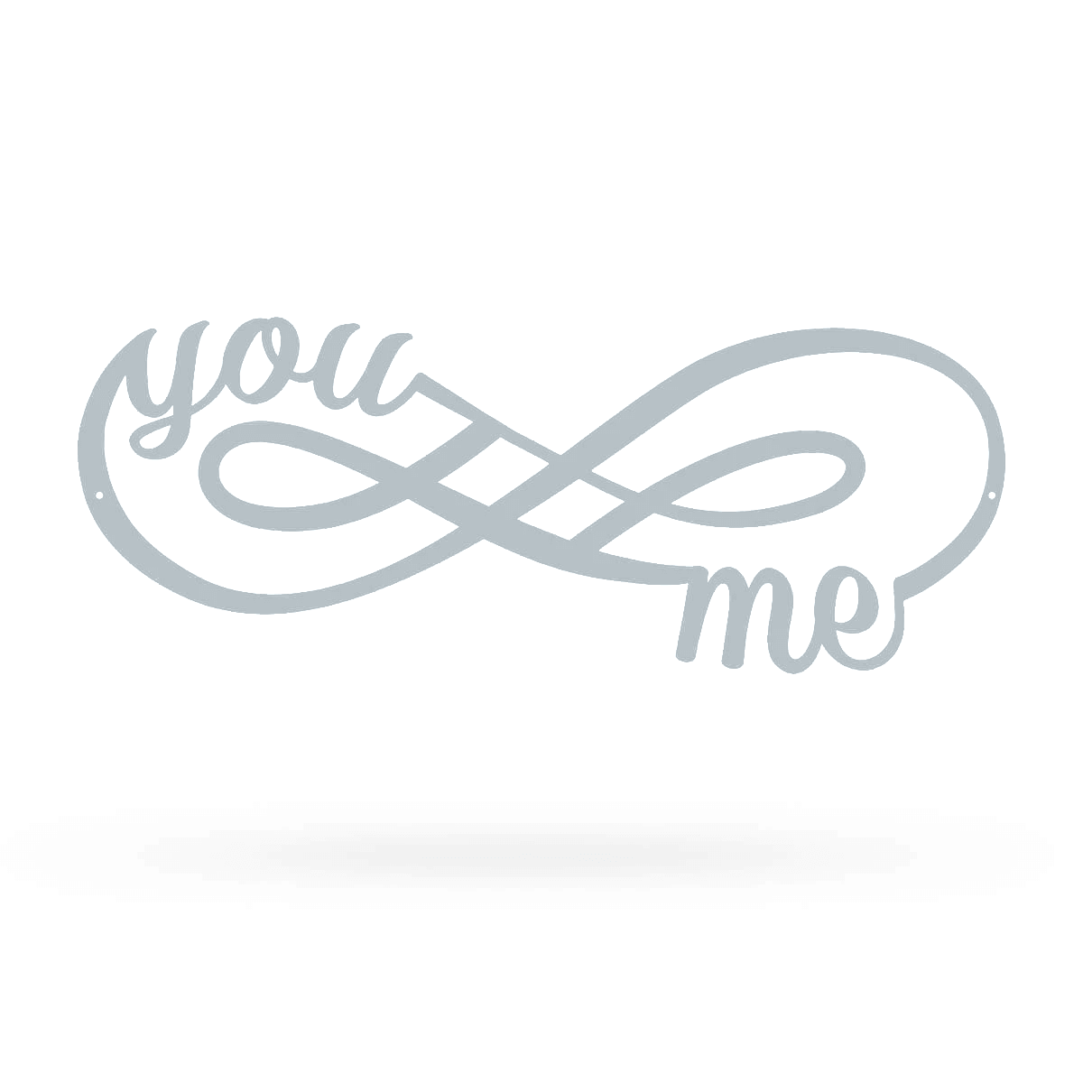 You + Me for Infinity Wall Décor Sign-EchoDecor
