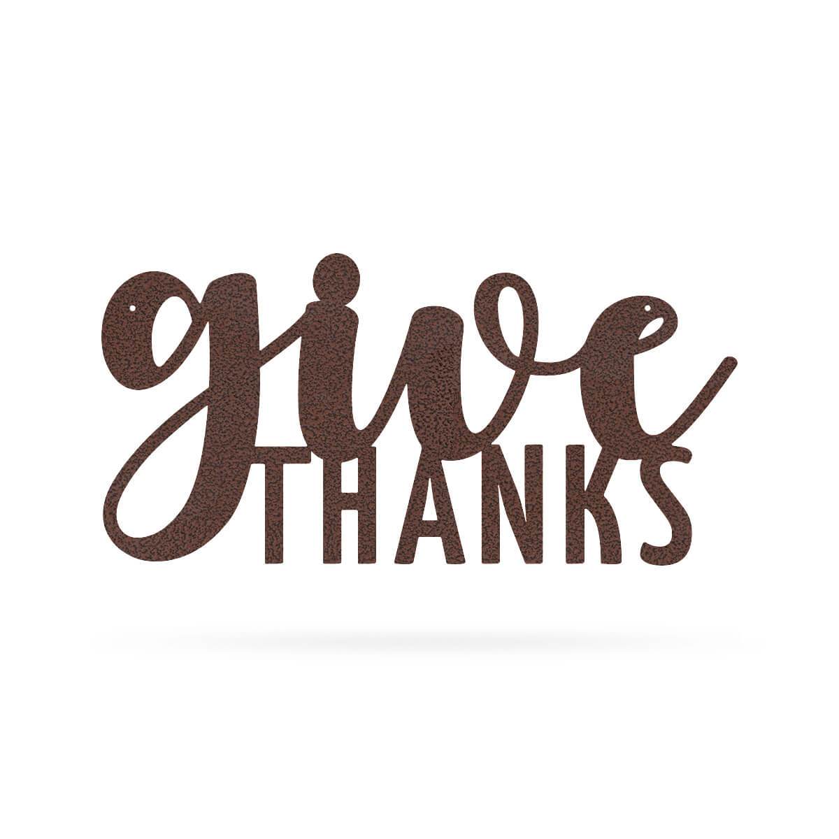 Give Thanks Wall Art-EchoDecor