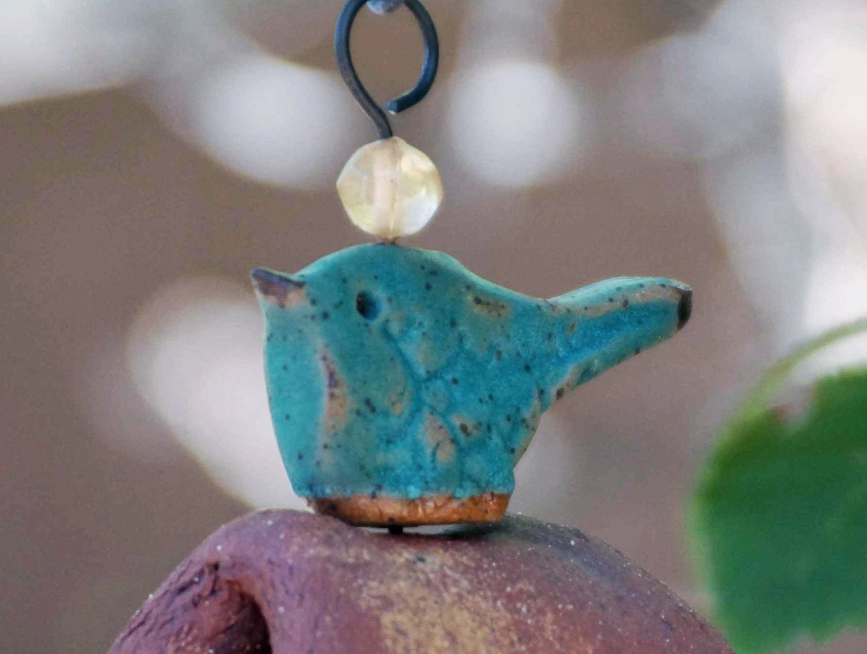 Handmade Ceramic Wind Chime-EchoDecor