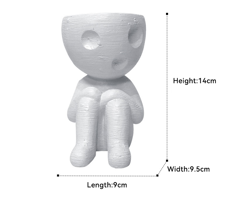 Kodama Planter Cute Japanese Tree Spirits-EchoDecor