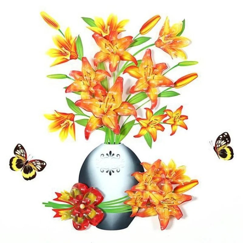 🔥New Year Promotion-50% OFF!! 3D Vase Sticker🌼-EchoDecor