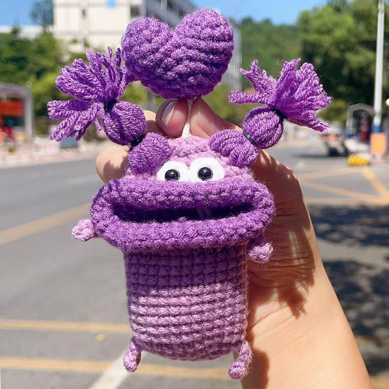🎁HANDMADE CROCHET KEY CASE/HOLDER 🔑🔥Buy More Save More🔥-EchoDecor