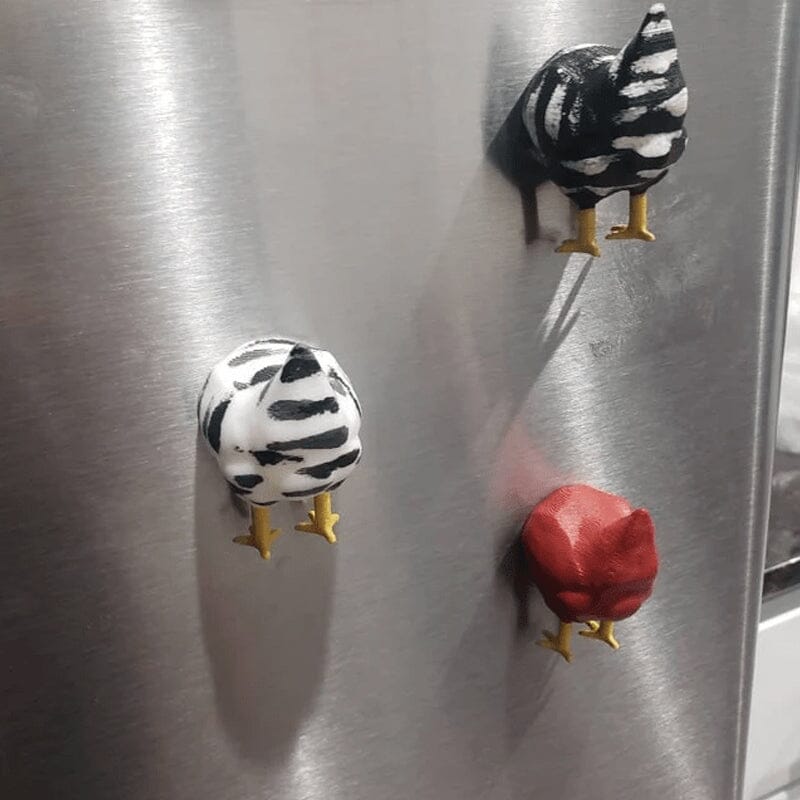 🐔Funny Chicken Butt Magnets🤣-EchoDecor