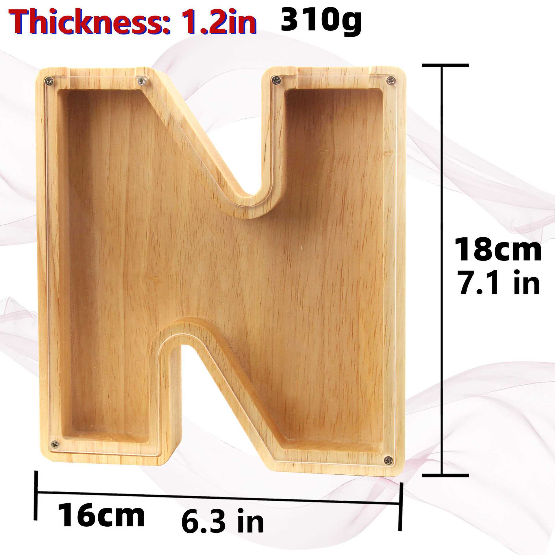 🔥 Last Day Promotion - Piggy Bank-Wood Gift For Kids-EchoDecor