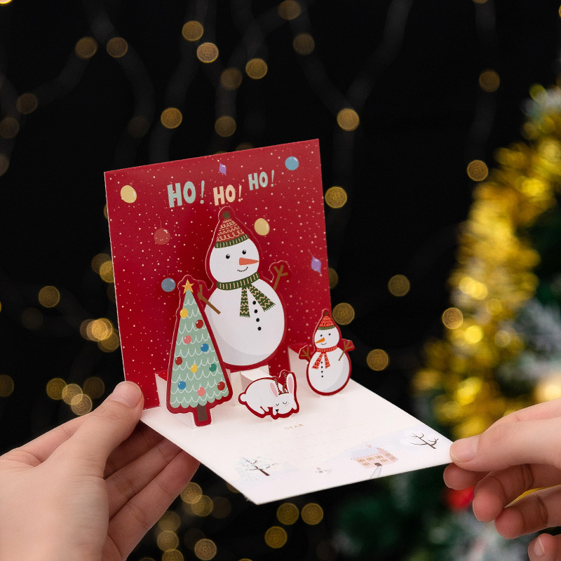 🔥2022 NEW 3D Pop up Christmas Cards（5 Pcs）-EchoDecor