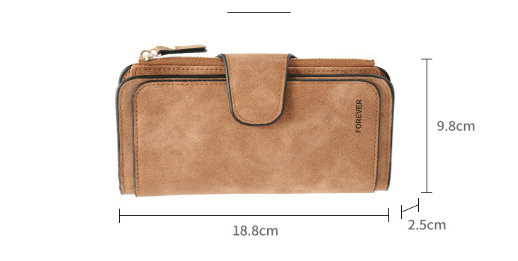 RETRO GLAMOROUS MULTIPLE SLOTS WOMEN WALLETS-EchoDecor