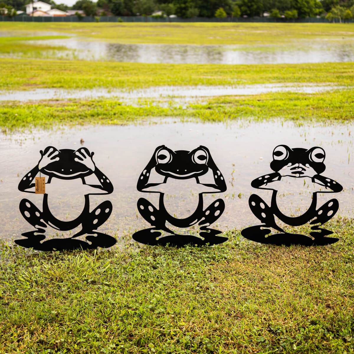 Garden Art - Frogs 3 Pack-EchoDecor