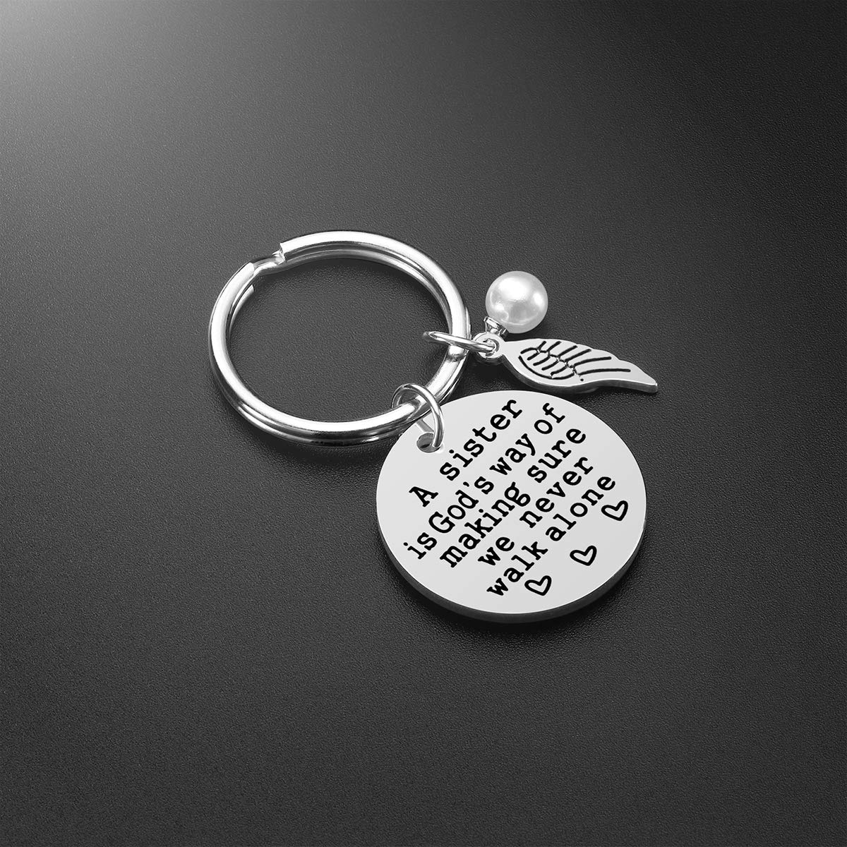 A Love Note From Sister Keychain❤-EchoDecor