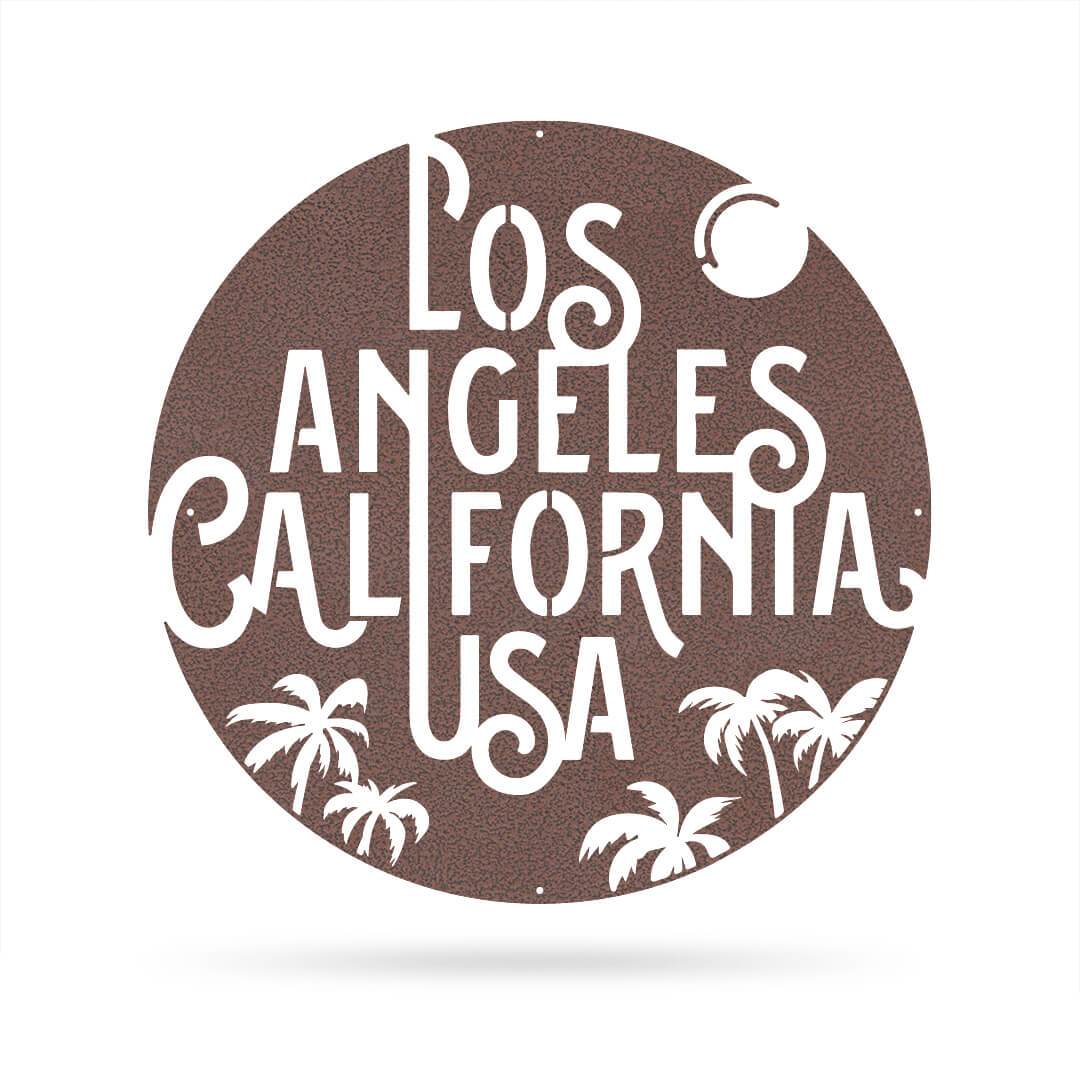 Los Angeles Metal Décor-EchoDecor
