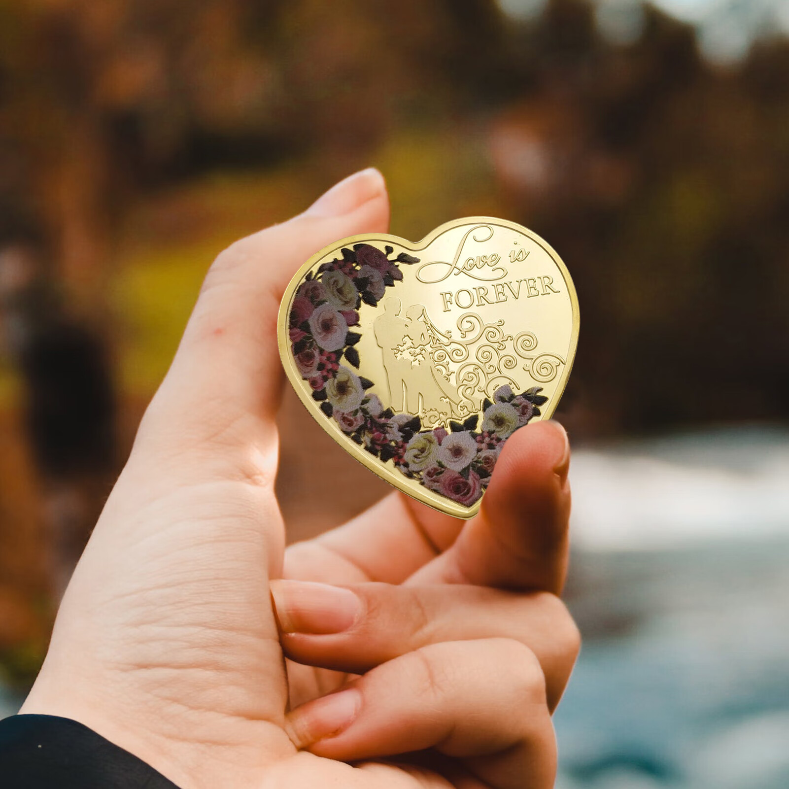 💕Early Valentine's Day Hot Sale- Heart Shaped Commemorative Coin💕-EchoDecor