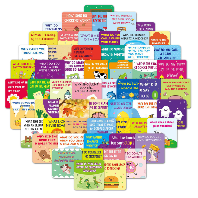 🤗Lunch Box Notes For Kids(Set Of 60 Cards)-EchoDecor