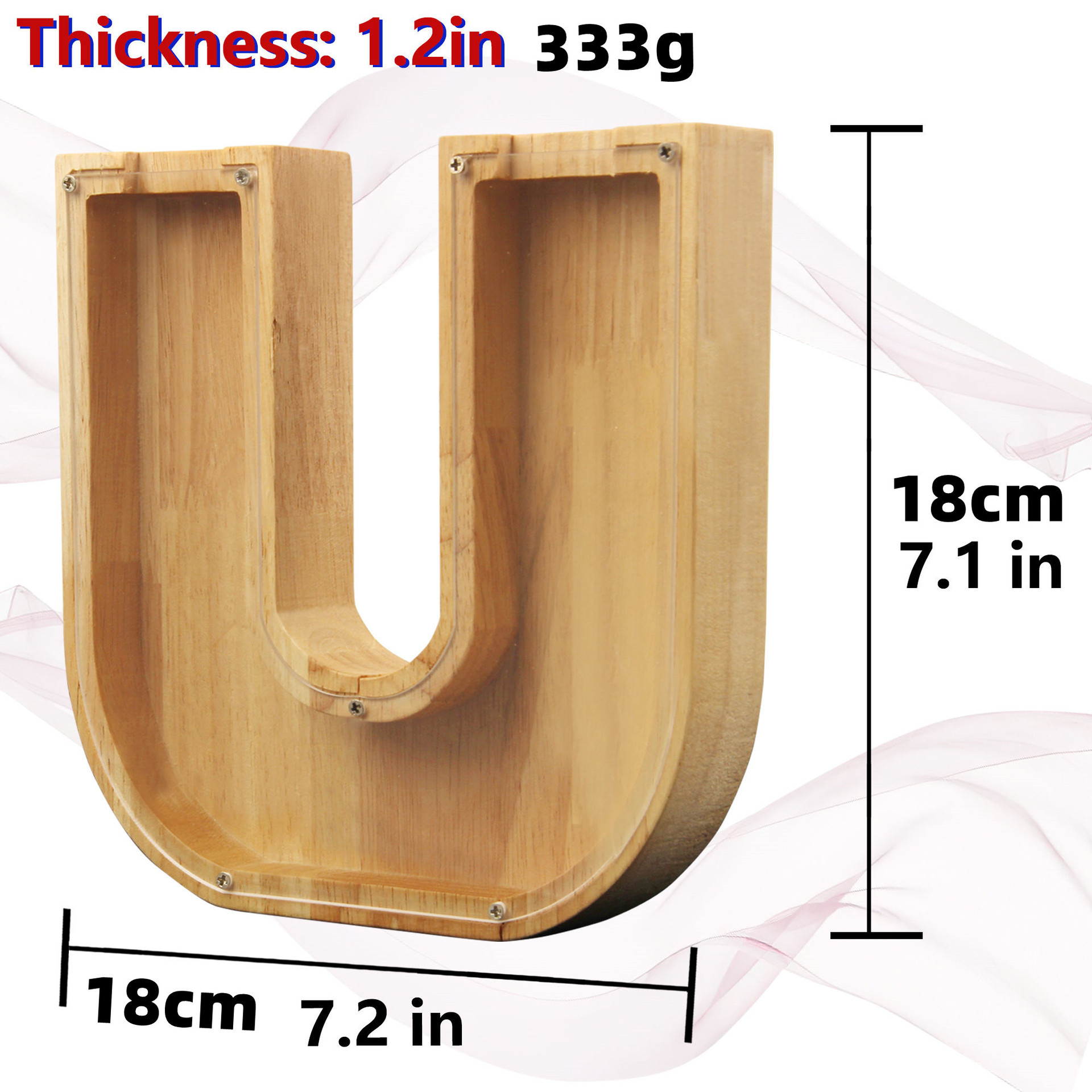 🔥 Last Day Promotion - Piggy Bank-Wood Gift For Kids-EchoDecor