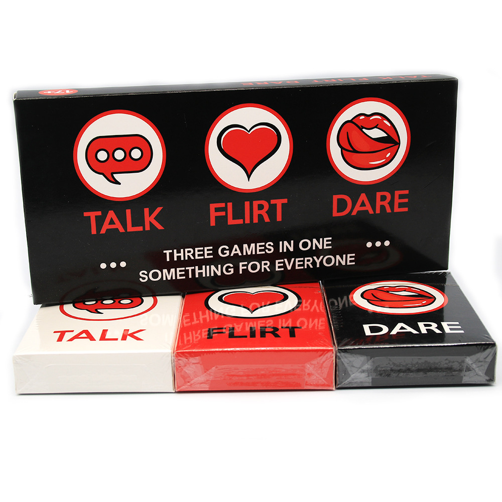 💞Talk, Flirt, Dare CARD GAME Perfect Valentine's Gift🎁-EchoDecor