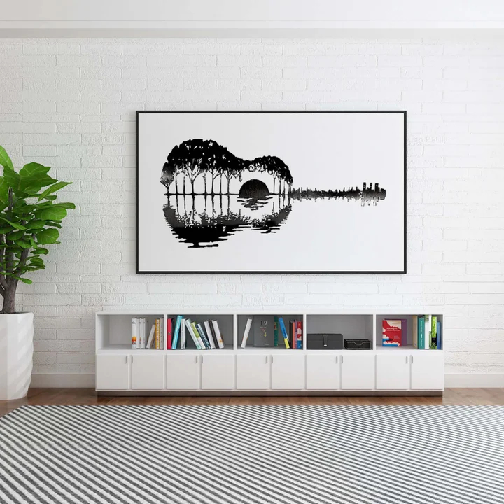 ✨Guitarist Art🎸MEGRAIDANTM️ Handmade Abstract Guitar Metal🎇-EchoDecor