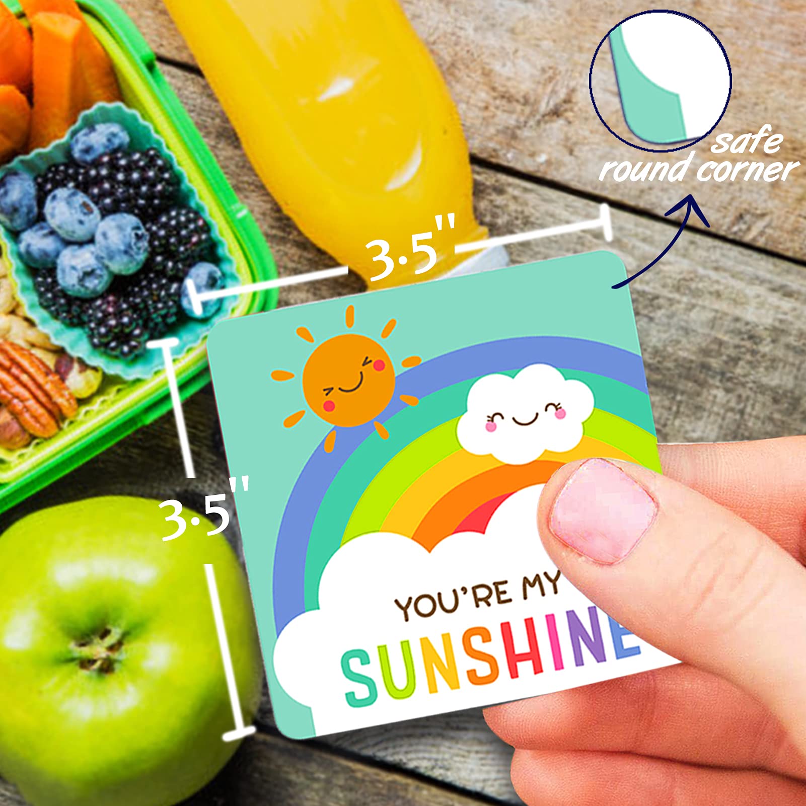 🐣School Lunch Box Notes Encouragement cards-EchoDecor