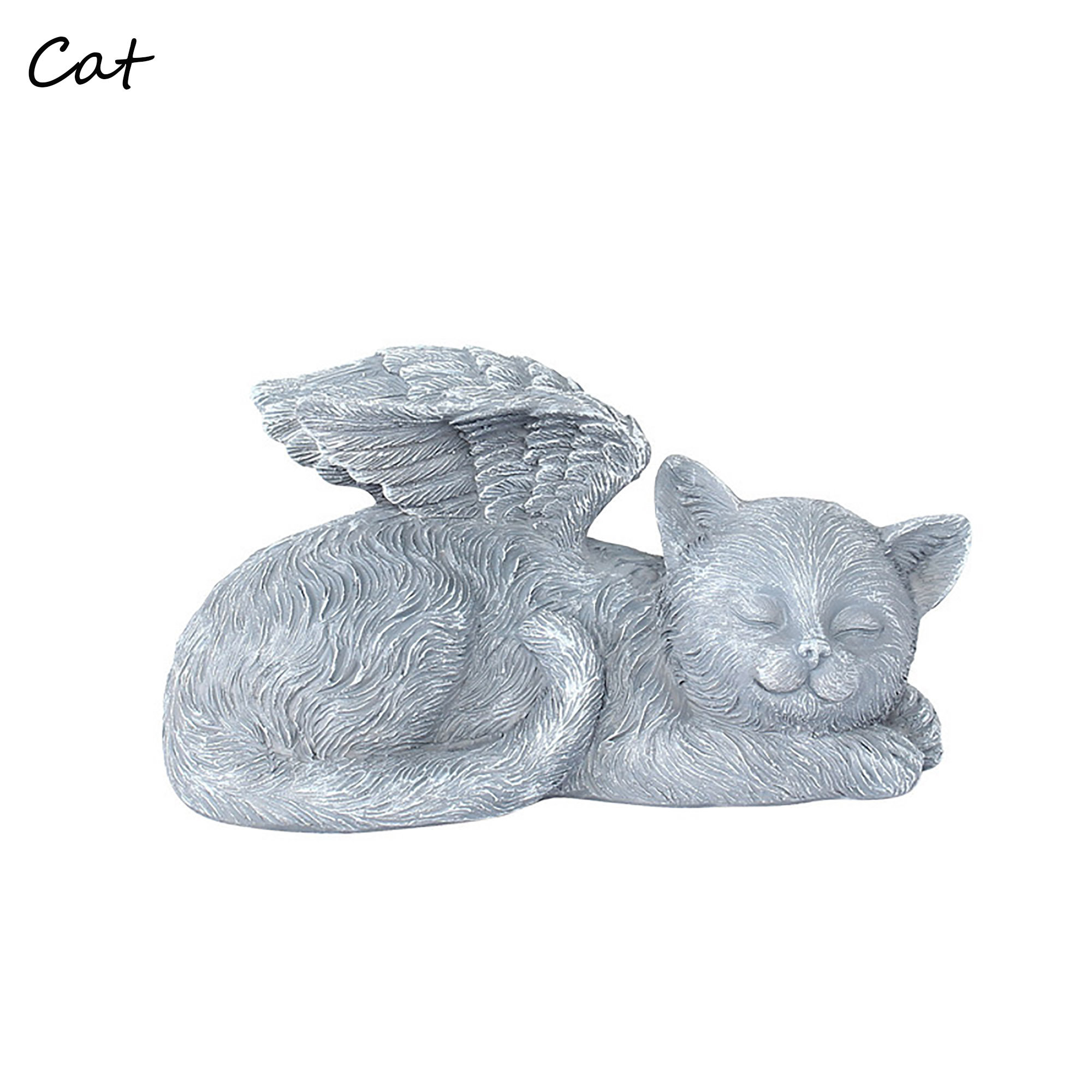 ❤ Garden Angel Dog Statue-EchoDecor