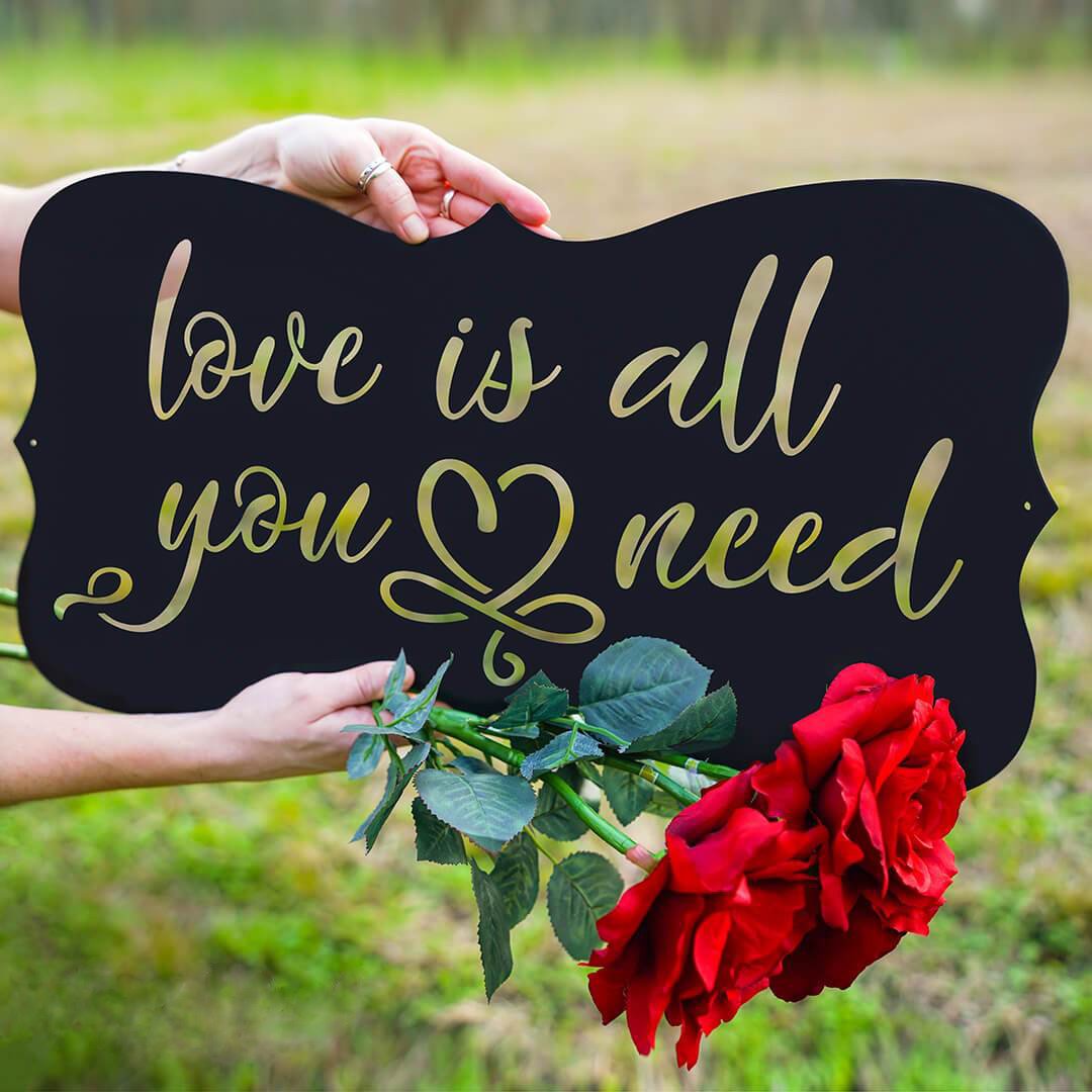Love Is All You Need Wall Art-EchoDecor