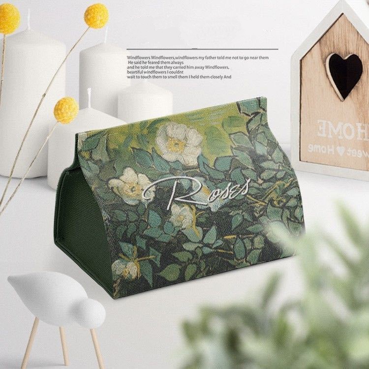 🎄New Year Sale- Oil Painting Tissue Box-EchoDecor