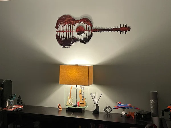 ✨Guitarist Art🎸MEGRAIDANTM️ Handmade Abstract Guitar Metal🎇-EchoDecor