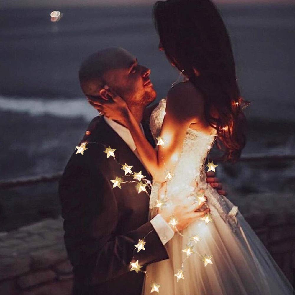 100 LED Star String Holiday Light-EchoDecor