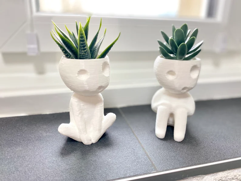 Kodama Planter Cute Japanese Tree Spirits-EchoDecor