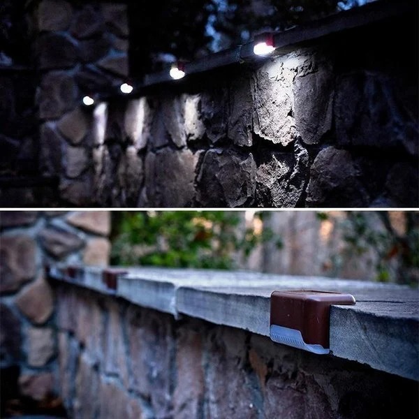 LED Solar Lamp Path Staircase Outdoor Waterproof Wall Light🔥BUY MORE SAVE MORE-EchoDecor