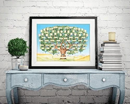 Family Tree Chart Diy Gift-EchoDecor