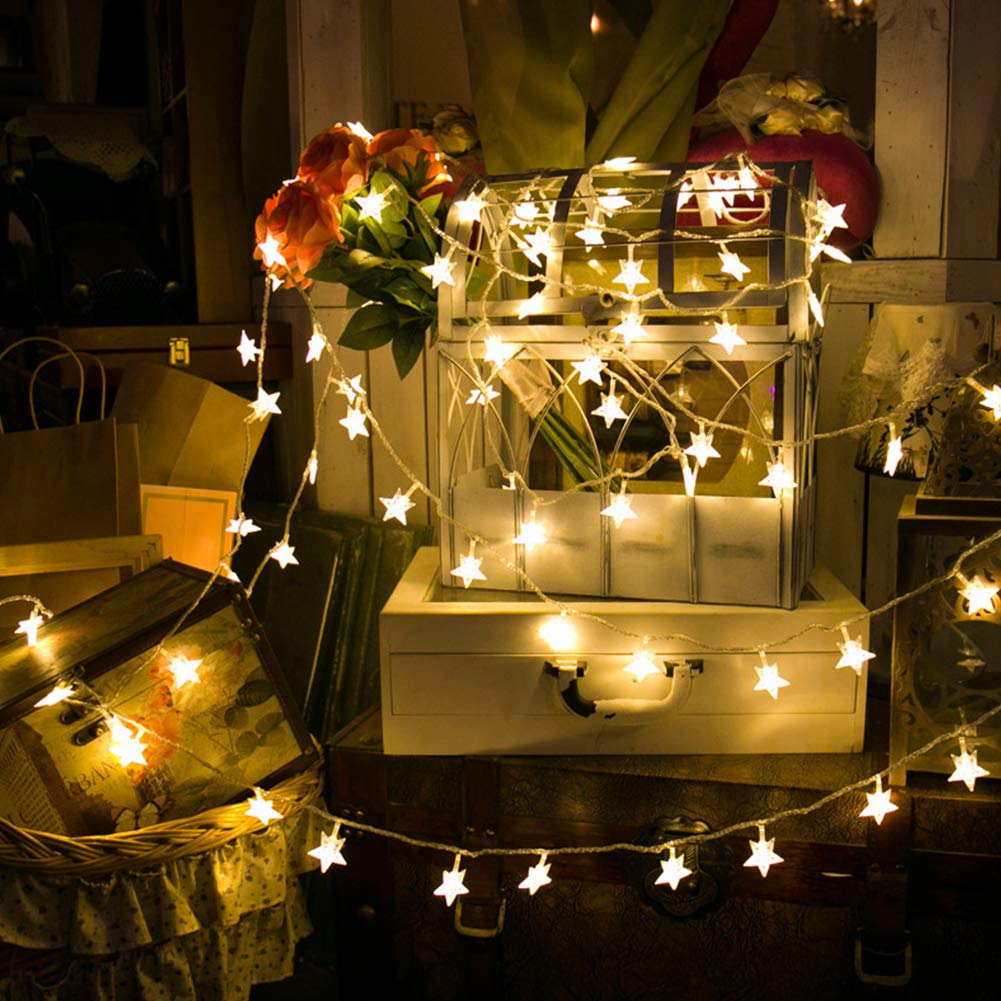 100 LED Star String Holiday Light-EchoDecor