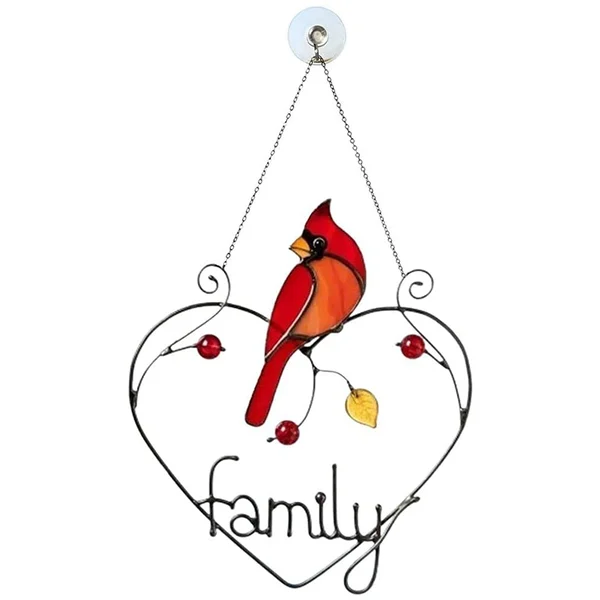 ❤️Cardinal Suncatcher - Gift for Loved🎁-EchoDecor