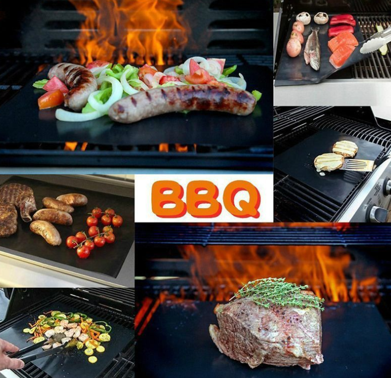 Non-Stick BBQ Grill Mats-EchoDecor