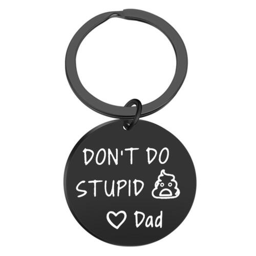 😜Funny Keychain--"Don't Do Stupid Things Personalized"-EchoDecor