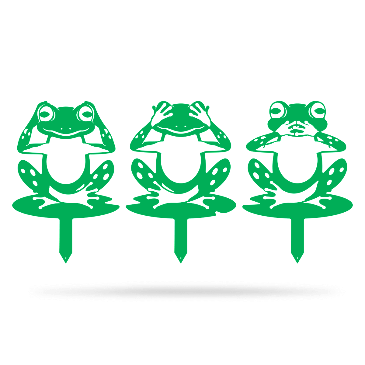 Garden Art - Frogs 3 Pack-EchoDecor