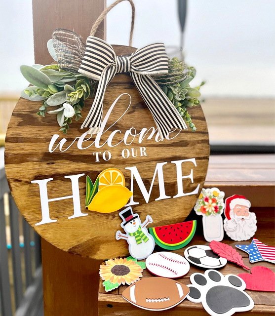 Interchangeable Door Sign-EchoDecor