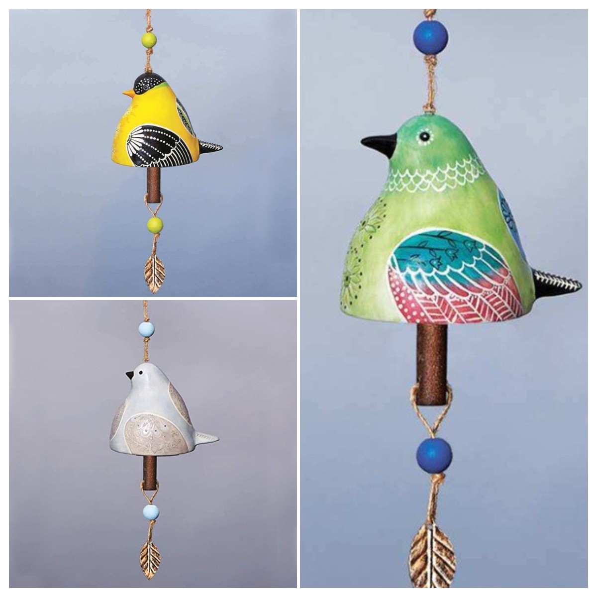 Bird Bell Wind Chimes-EchoDecor