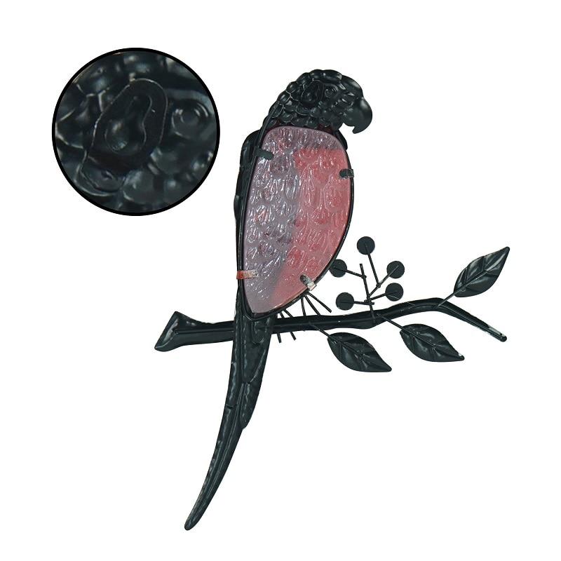 Metal Bird Parrot-EchoDecor