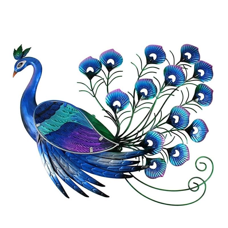 Metal Peacock-Etcy Decor