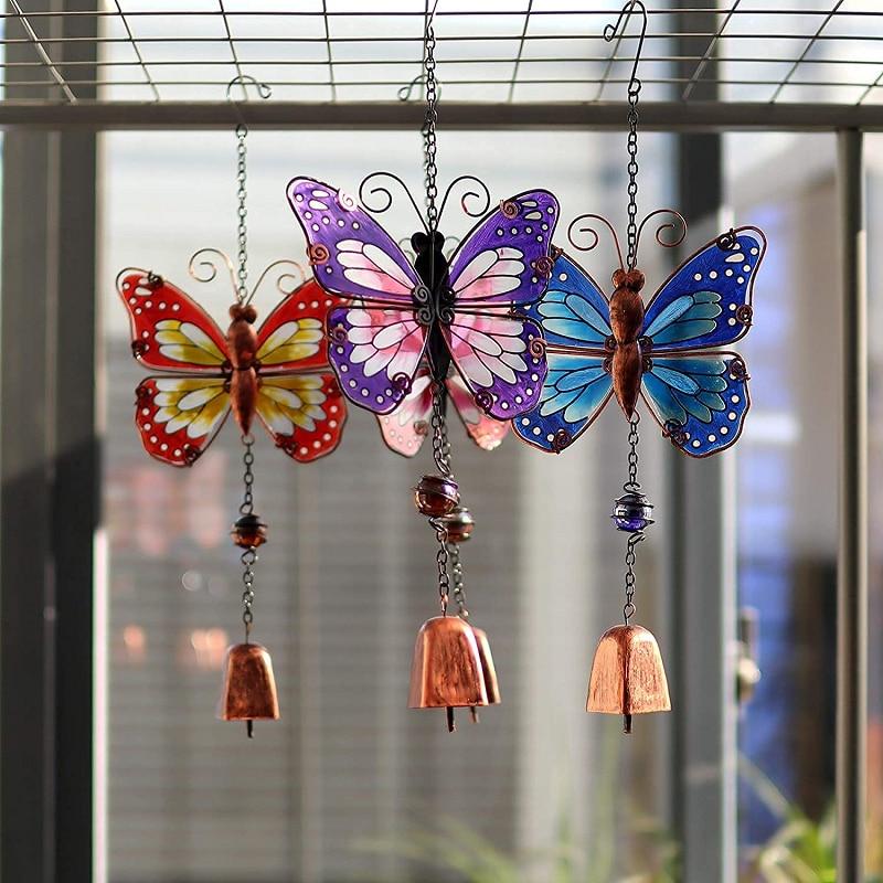 Butterfly Wind Chimes Hanging Decorations-EchoDecor