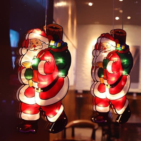 (🎄Early Christmas Promotion- Save 48% Off)🔥Christmas Window Hanging Light🔥-EchoDecor
