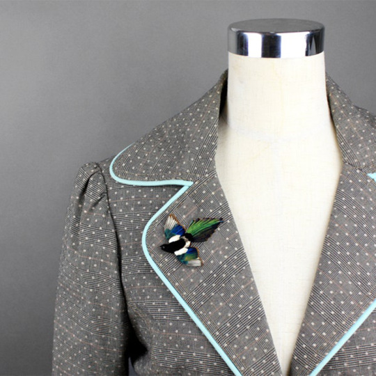 Carpenter Craft-Animal Wooden Brooch🐦-EchoDecor