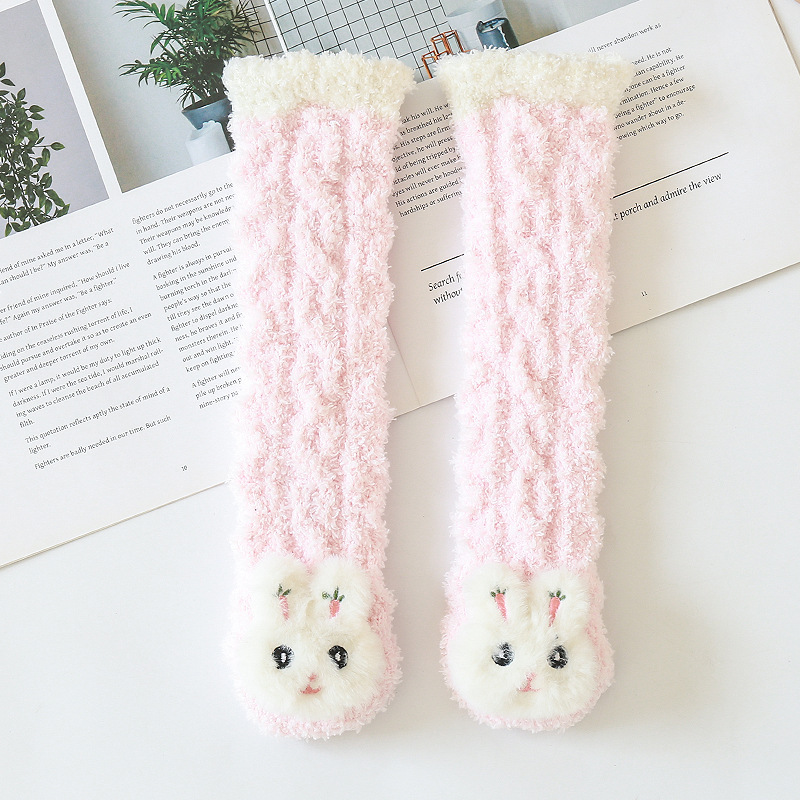 🎁3D Baby Winter Fluffy Fuzzy Slipper Socks-EchoDecor