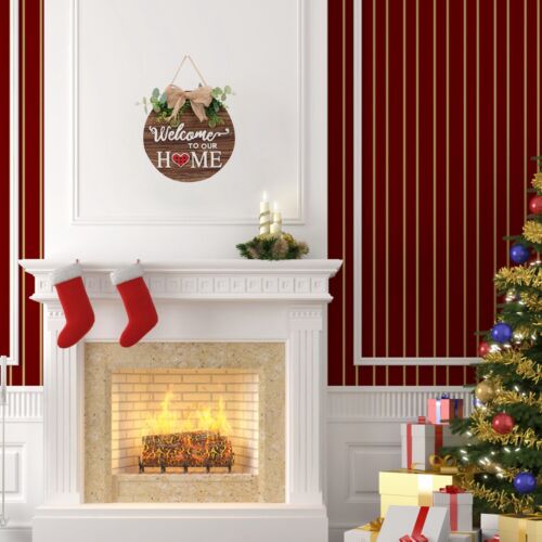 💖Interchangeable Seasonal Wooden Welcome Sign-EchoDecor