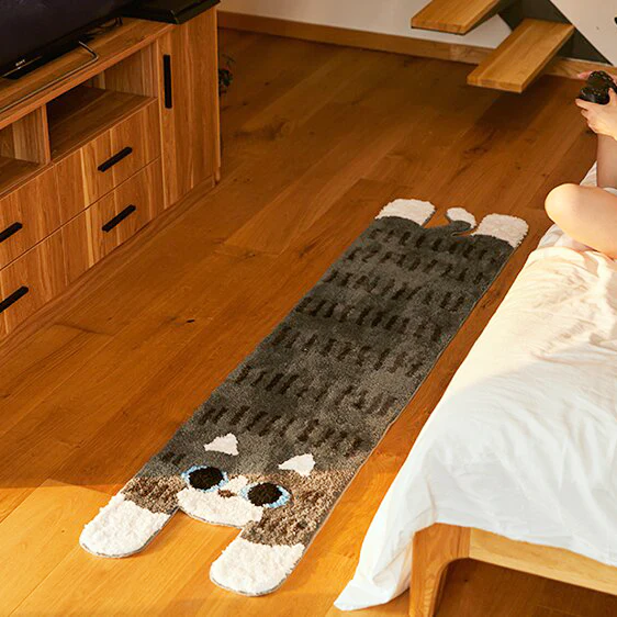 🔥LAST DAY 50% OFF🔥--🐱Cute Bedroom Bed Carpet-EchoDecor
