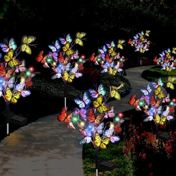Last Day Promotion 50%-🔥Solar Outdoor Butterfly Lights-EchoDecor