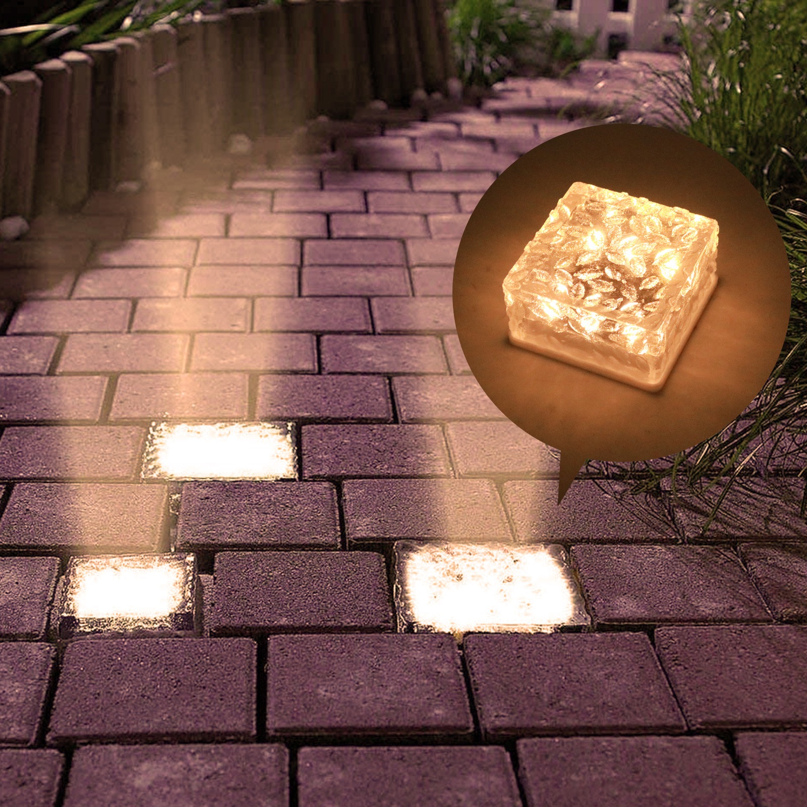 🔥HOT SALE🔥-Solar Brick Lights-EchoDecor