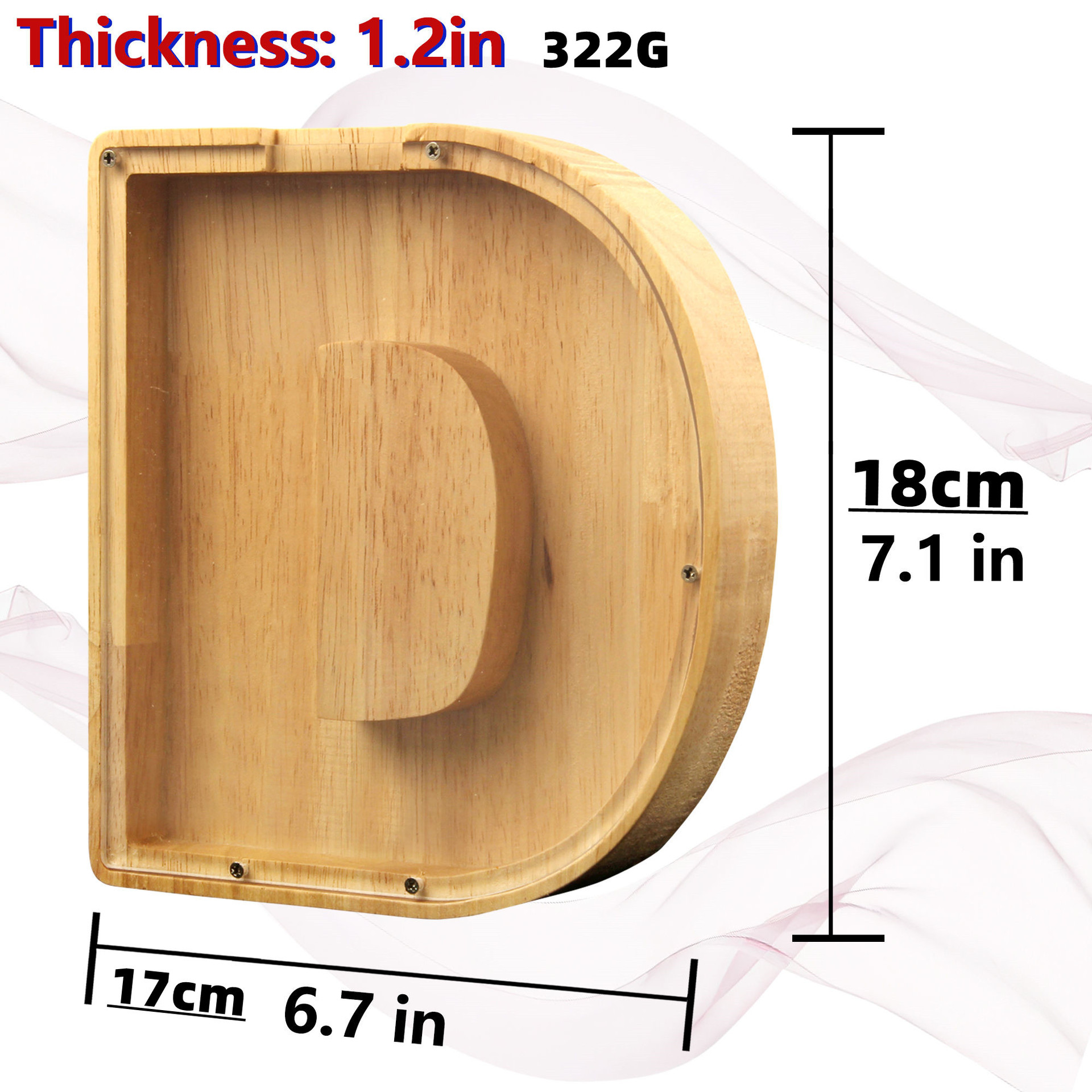 🔥 Last Day Promotion - Piggy Bank-Wood Gift For Kids-EchoDecor