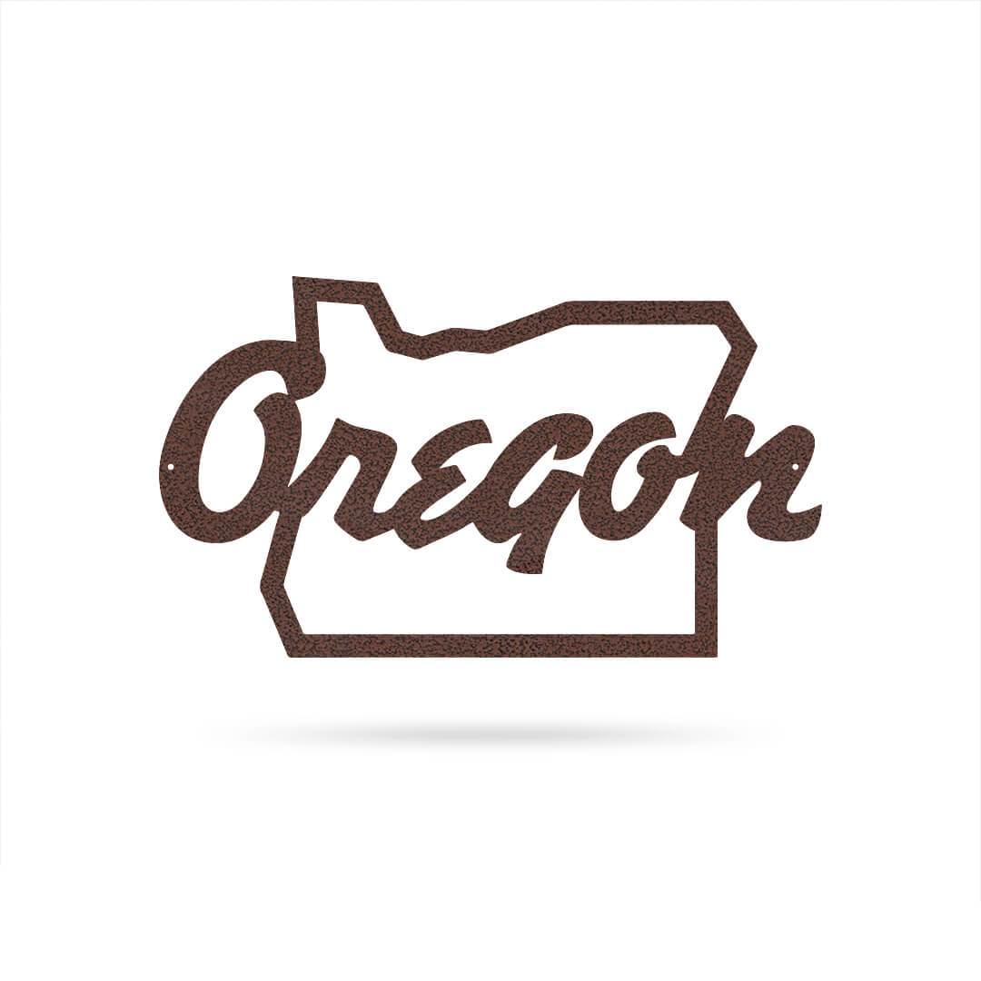 Oregon Metal Wall Art-EchoDecor